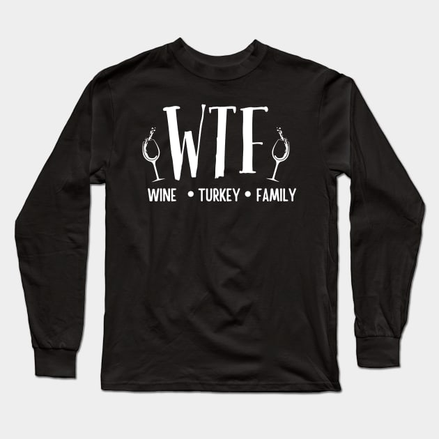 Funny-Thanksgiving Long Sleeve T-Shirt by DewaJassin